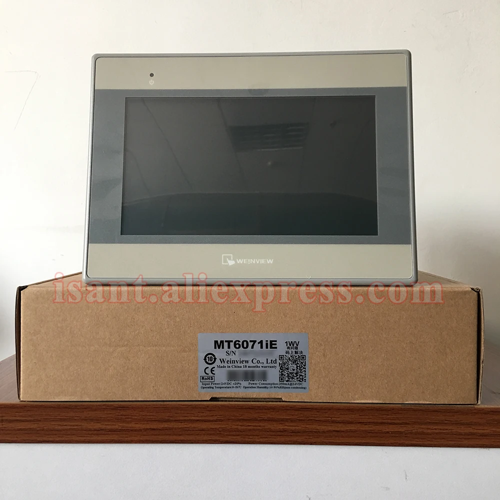 

MT6071iE Weintek/Weinview HMI 7 Inch Touch Panel ,Can replace MT6070iE and MT6070iH3 (New and Original)