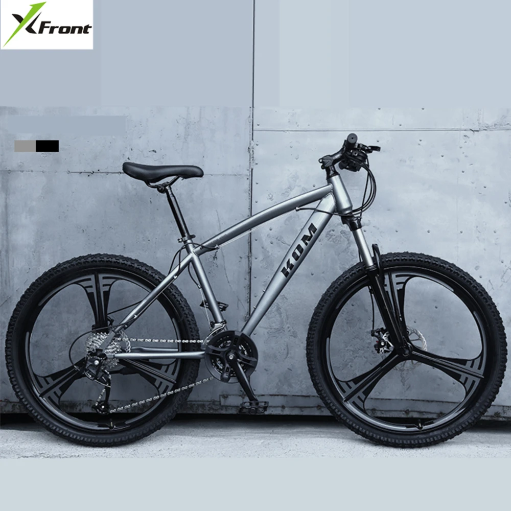 

New X-front Brand 26 Inch 21/24/27 Speed Carbon Steel Downhill Mountain Bike One Wheel Bicycle Outdoor Travel Bicicleta