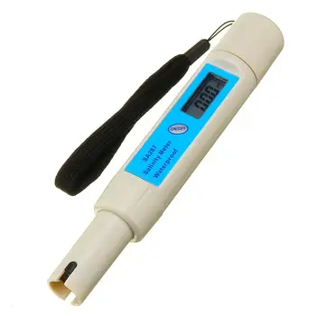 

WS-SA287 0.1ppt Resolution Salinity Meter PH Meter Waterproof PH Meter Pen for Aquaculture New