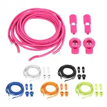 Светоотражающие шнурки спортивные светоотражающие шнурки без завязок Велоспорт Бег Туризм Безопасность эластичный кружевной набор для кроссовок