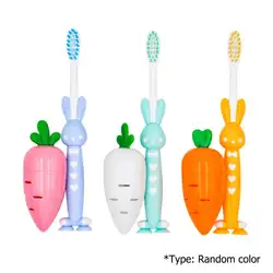 Зубная щётка мультфильм шаблон дети дома мягкие волосы точилка для карандашей игрушка Детские зубная щетка кисточки