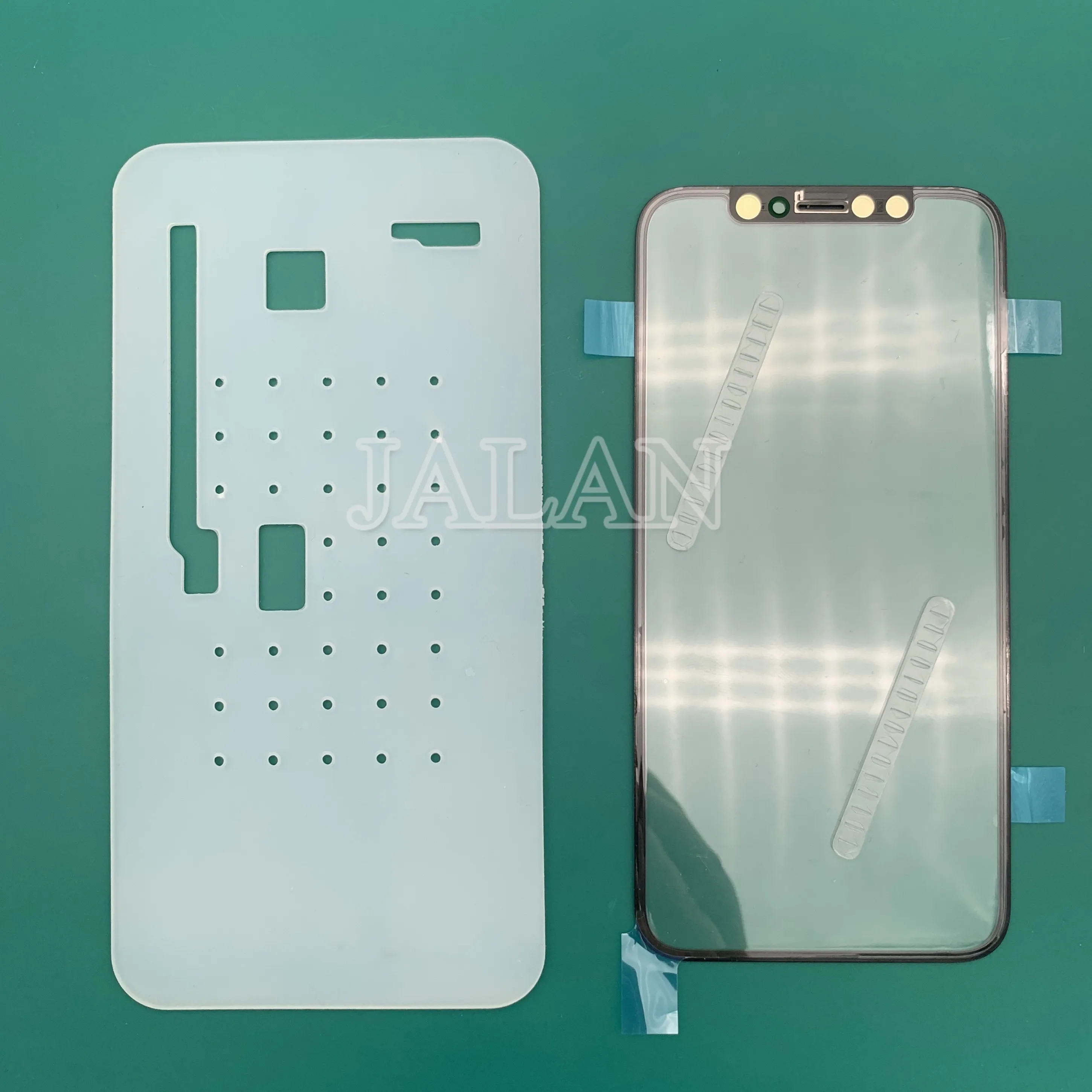 

For iphone X XS heating suction separating rubber for lcd touch screen display glue cleaning rubber mat mobile repair tool