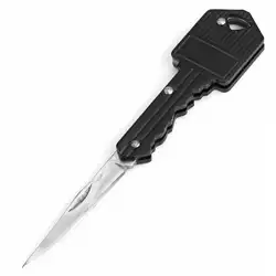 Наружный Портативный Ключ-нож карманная из нержавеющей стали нож-брелок мини брелок для кемпинга инструмент для путешествий Пеший Туризм