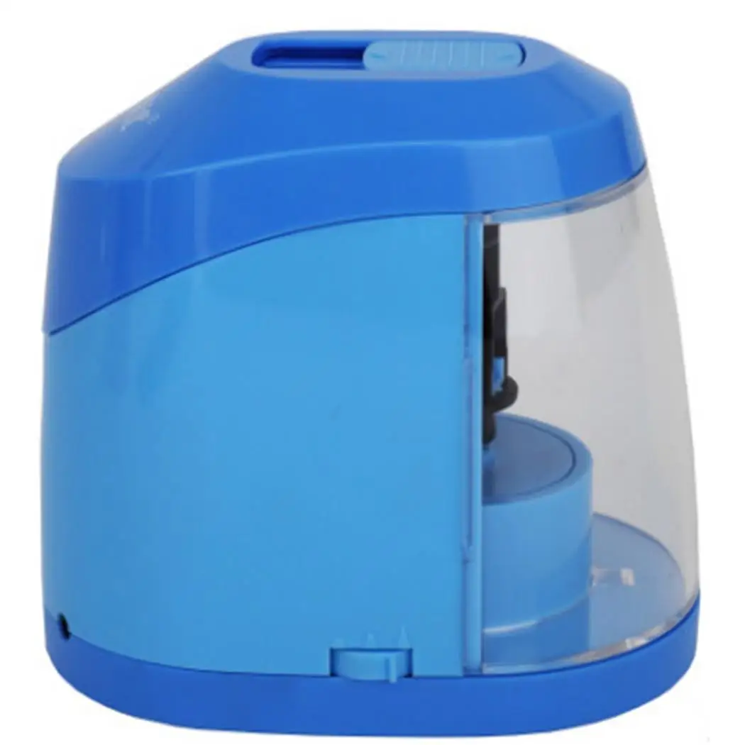 

Durable Practical Dual Power Geometric Shape Automatic Pencil Home Sharpener 4 x AA Battery(Not Include)