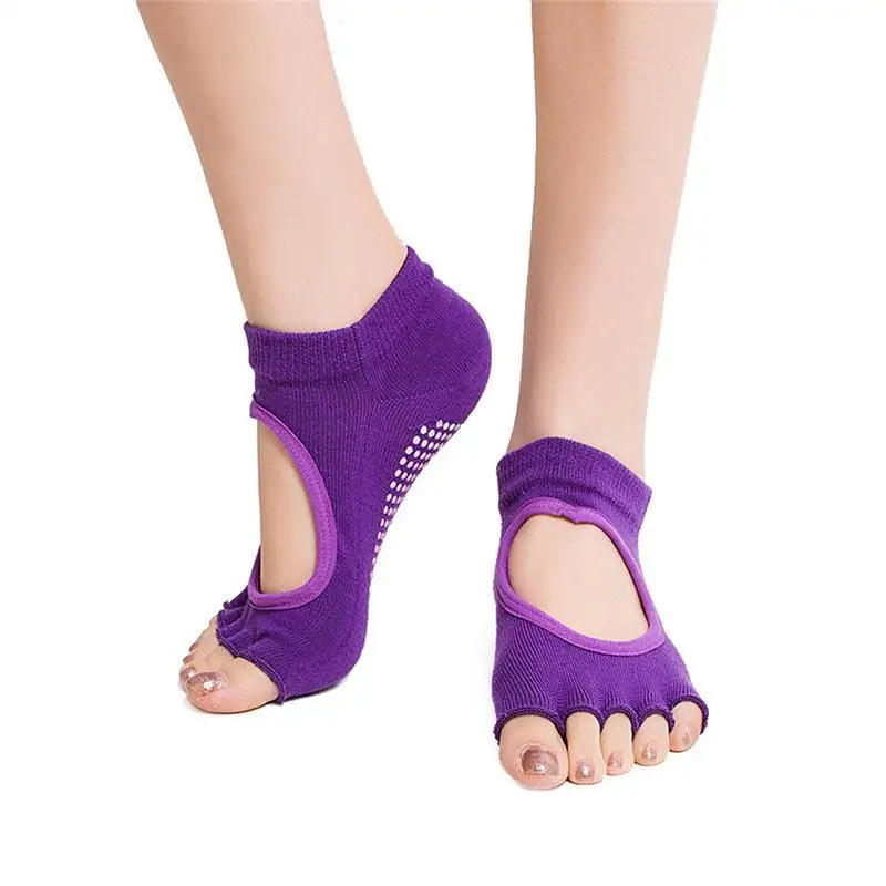 Five Toes Socks Women Round Yoga Socks Ballet Dancing For Women