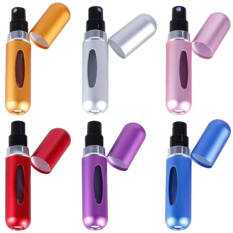 

5ml Mini Refillable Perfume Spray Bottle Atomizer Travel Cosmetic Container