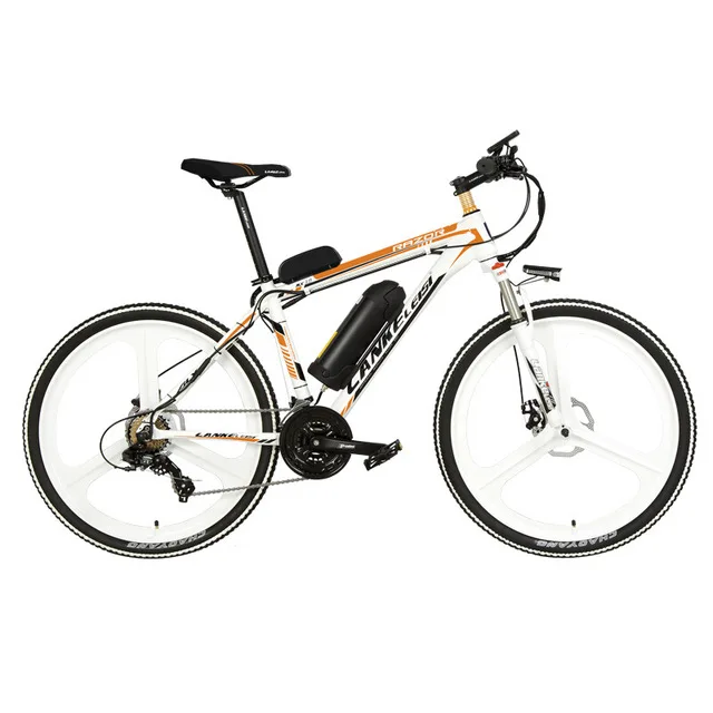 Excellent Electric Bicycle 48V 10AH 2 Wheels Electric Bicycle 240W 5 Grade Assist Electric Mountain Bike 7 Speed Adults Electric Scooters 4