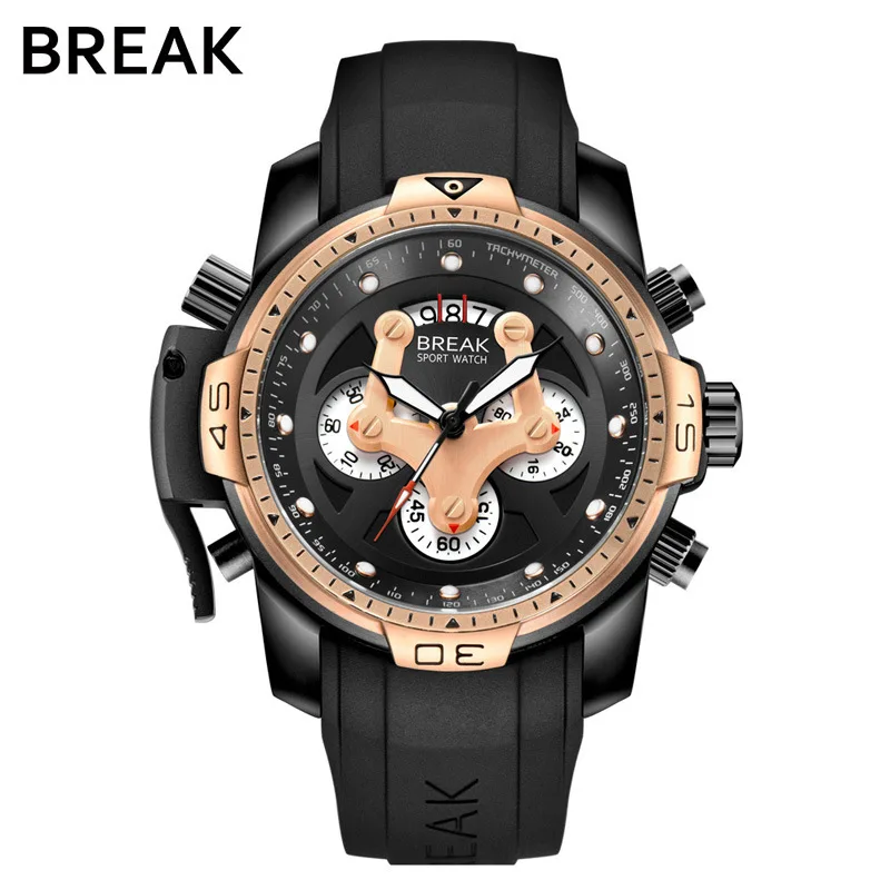 

Multifunctional Waterproof Night Light Army Watch Fashion Men's Sports Watch Gifts for Men