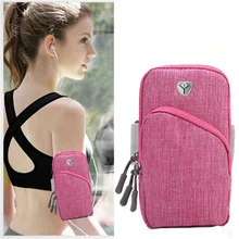 Универсальная спортивная нарукавная повязка, чехол для телефона, чехол для 4-6 дюймовых смартфонов, для бега в спортзале, повязка на руку, чехол для ремня, чехол для iPhone, samsung, Xiaomi