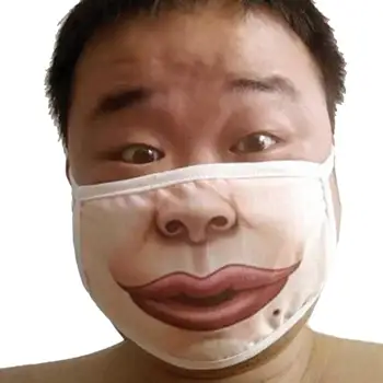 

Outdoor Cycling Anti-Dust Warm Face Mask Adult Men Women Cotton Funny Mouth Mask