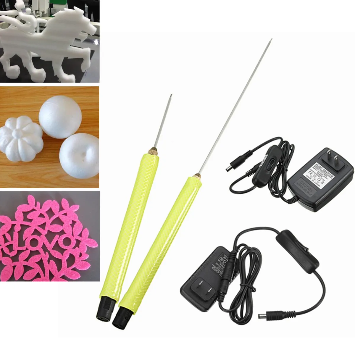 

Electric Foam Cutter Styrofoam Cutter Hot Wire Knife Pen For Polyethylene Foam Carving Model Making DIY Handicraft