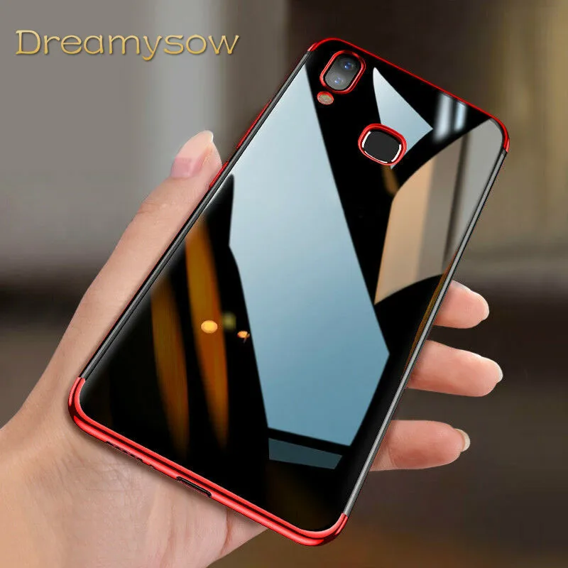 

Luxury phone Case For Huawei Mate 20 10 P20 Lite Mate 20 10 P20 Pro Mate 20X Nova 3 3i P Smart Plus Plating Transparent Case