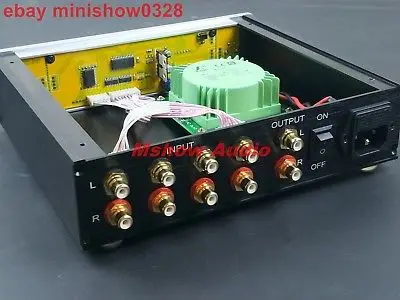 Volume Remote Control Relay 128 Steps Exponential Constant input impedance 4 CH