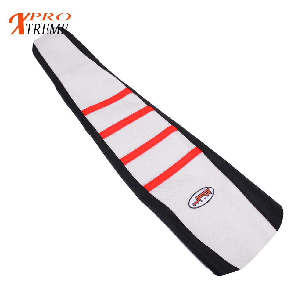 

Red Motorcycle Rubber Gripper Soft Seat Cover For HONDA CR125 CR250 CR 150 250 1992 1993 Motocross Dirt Bike