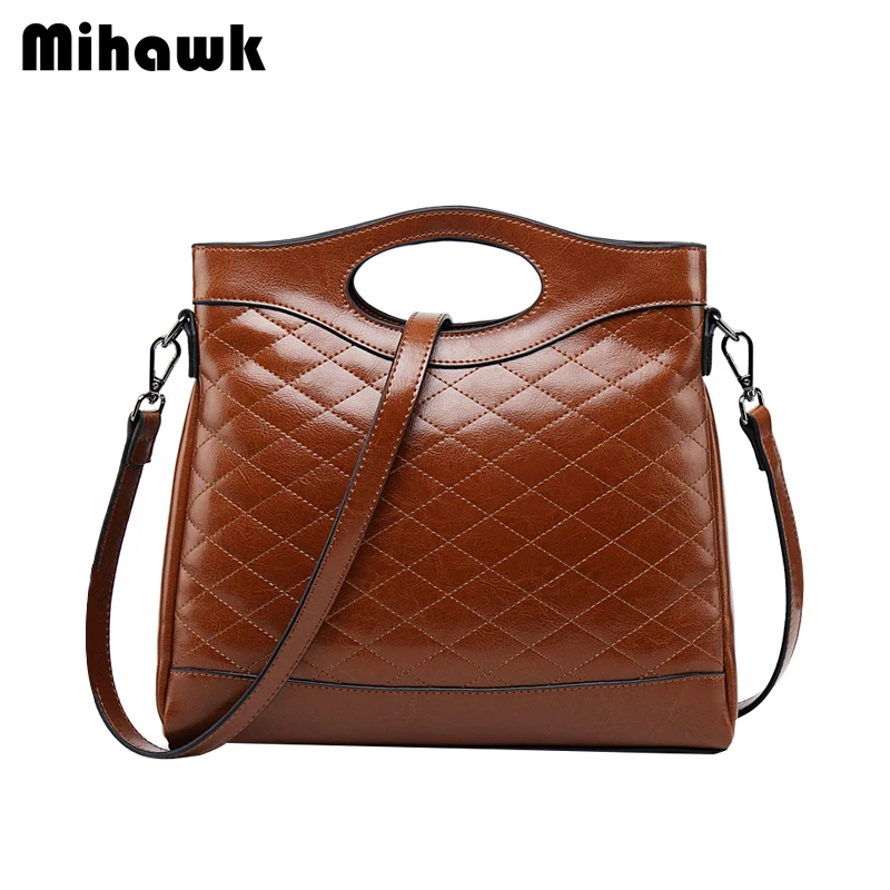 

Mihawk Women Fashion Handbag Travel Make Up Clothing Sorting Organizer Shoulder Pouch Ladies Leather Crossbody Tote Accessories
