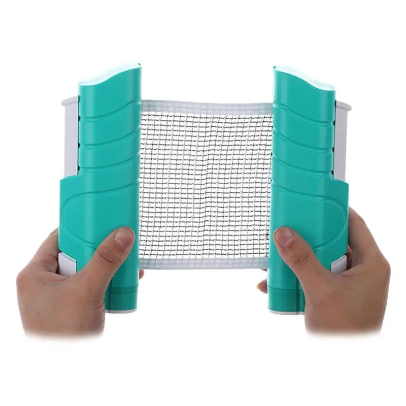 قابل للسحب تنس طاولة الجدول الشبكة البلاستيك قوي شبكة صافي المحمولة صافي عدة صافي رف استبدال عدة ل بينغ بونغ اللعب شبكة