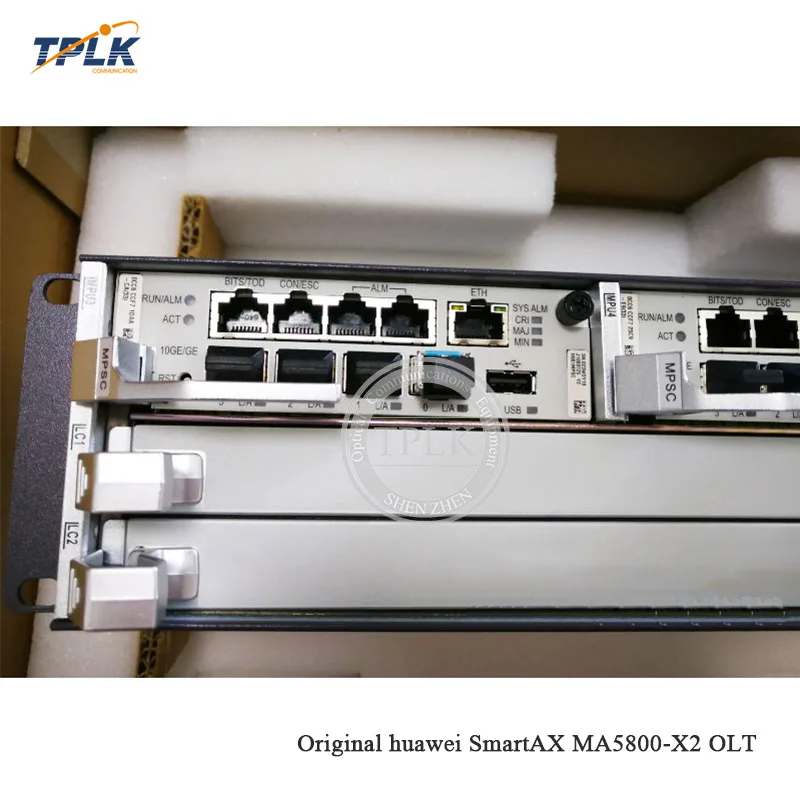 HW 40 бит/с емкость G/EPON OLT с 1 * MPSC(2*10G)+ PISB AC + DC 4K/8K более быстрое переключение С GPBH или