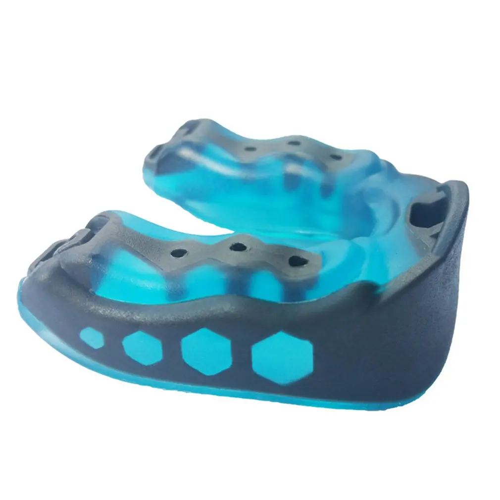 

Professional Athlete EVA Food-Grade Mouth Guard Teeth Gums Lips Protector Shield Mouthpiece Boil and Bite for Most Sports