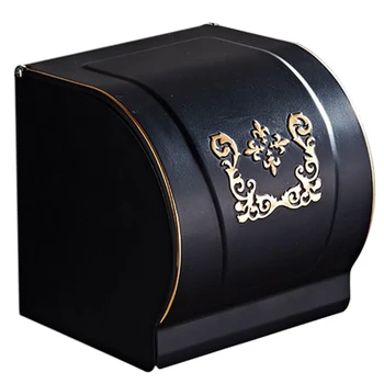 

IALJ Top Wall-Mounted Toilet Paper Holder,Waterproof Roll Paper Tissue Box,Bathroom Accessories Tissue Box Toilet Paper Tube P