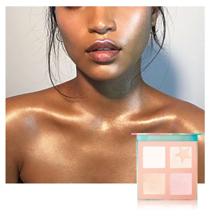 FOCALLURE Glitter Powder Highlighter suit for all kind of skin Makeup