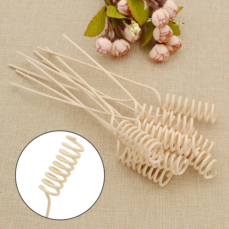 

10x Fragrance Diffuser Rattan Long Curved Sticks Bathrooms Decor Accessory Hot
