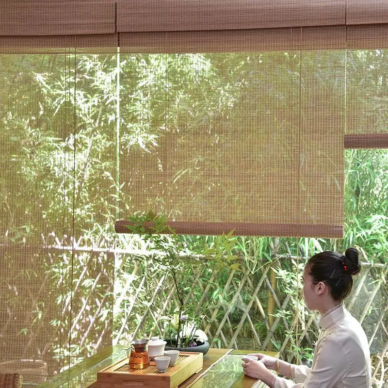 Rideau Percianas Para Ventanas Rolety Rzymskie хранит бамбуковые жалюзи|Жалюзи шторы и ставни| |