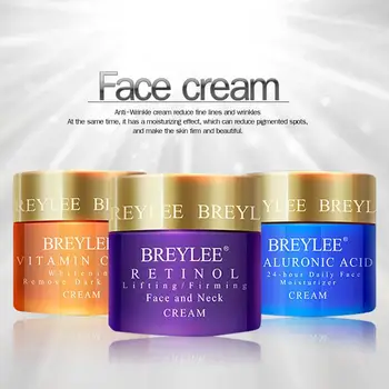 

BREYLEE Nourishing Repair Hyaluronic Acid Cream Vitalizing Renewal VC Lotion Firming Anti-Wrinkle Face Cream 40g