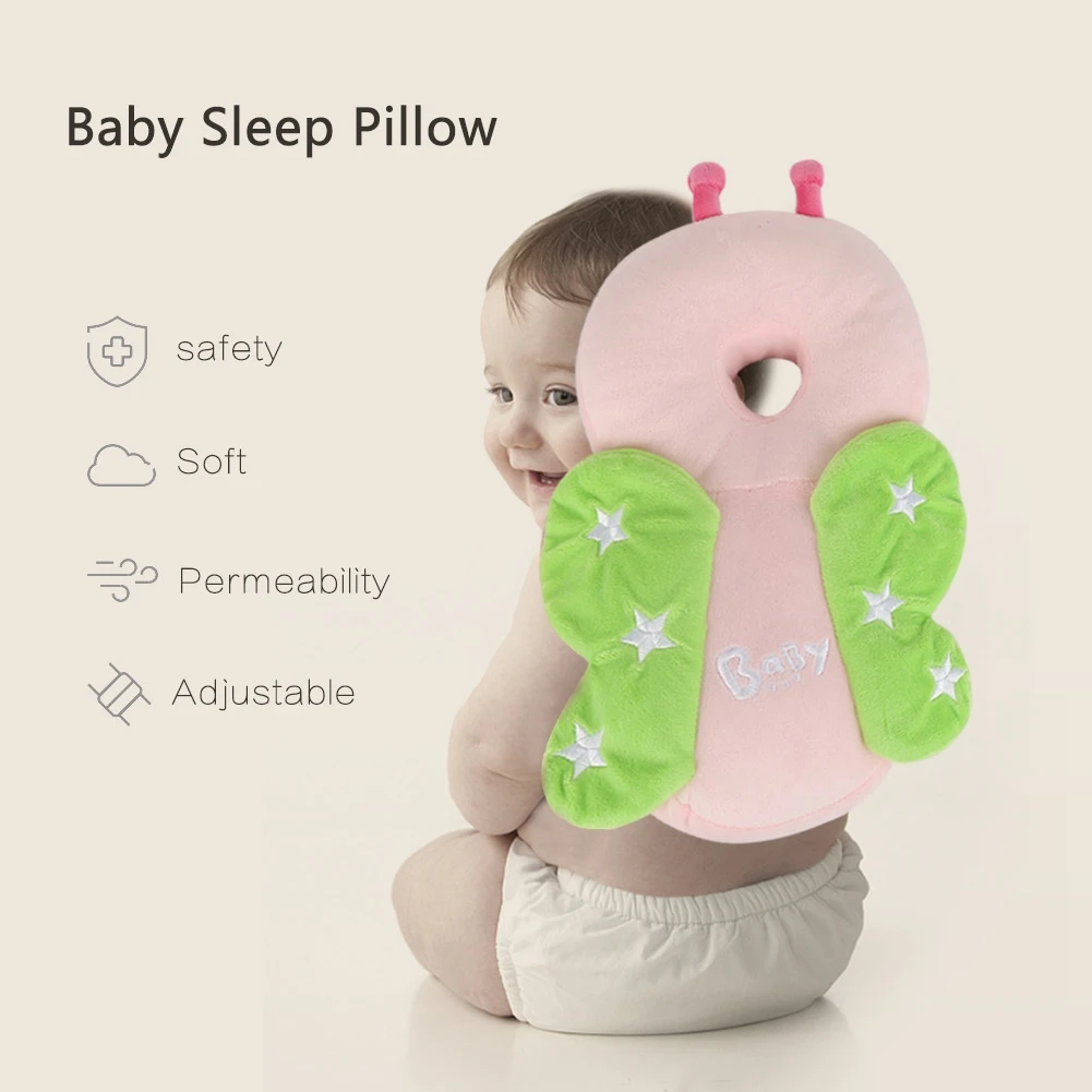 Защита головы Подушка спальная одежда для новорождённых малышей Подушка для защиты головы для детей уход за шеи