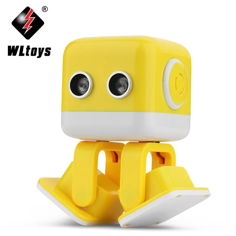 Wltoys F9 RC Mini robot Toys IOS /Android /Infrared control APP Control Puzzle Intelligent Toys Robot for Children new year gift