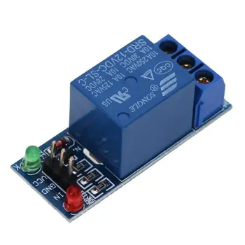 

5Pcs/Set 44 x 16 x 16mm 12V One Channel 12V Relay Module Shield Optocouple Board Shield for PIC AVR DSP ARM FW1S