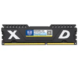 Xiede настольный компьютер модуль памяти RAM Ddr3 1333 4Gb Pc3-10600 240Pin Dimm 1333Mhz с теплоотвод для Amd/Inter X066