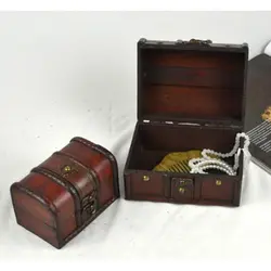 16*12*11,5 см L размер женское винтажное деревянное ожерелье браслет коробка для хранения ювелирных изделий коробка для подарков 2019 Новый