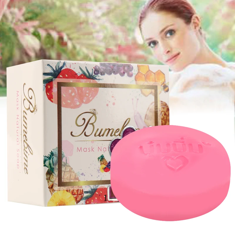 

100g Fruit Essential Oil Pure Natural Soap Whitening Skin Moisturizing Cleansing Wash Soap Aromatherapy Bathing Soaps TSLM2