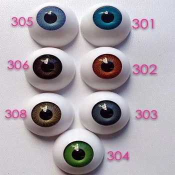

HOT SELL GOOD QUALITY 50PAIRS/LOT FREE SHIPPING HALF ROUND ACRYLIC REBORN DOLL EYES for Reborn/BJD/OOAK Doll eyes