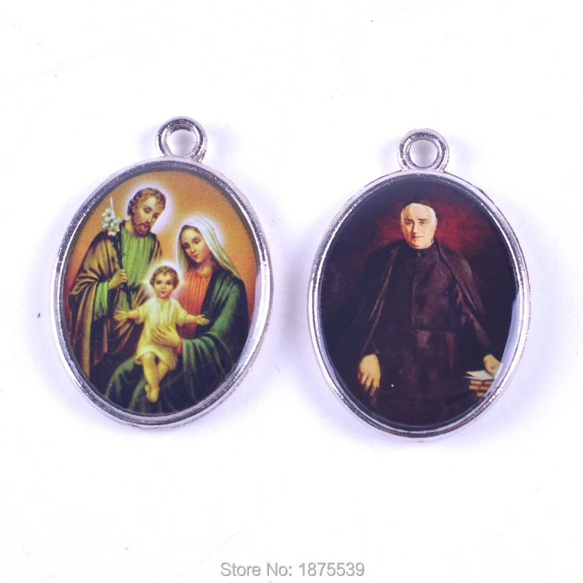 

Customized 29*20 mm Pendant Image of Saint Joseph Manyanet and Holy Family