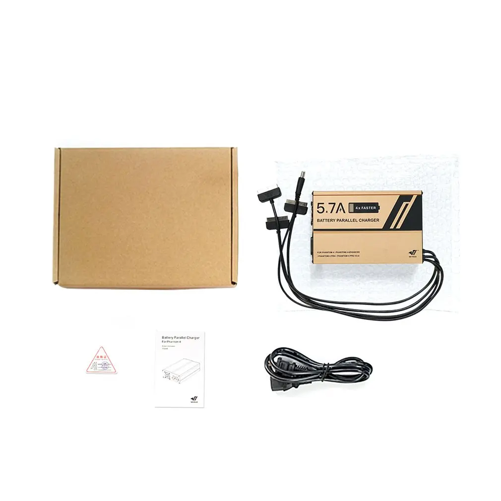 

Battery Charger Multi-Charge Charger For DJI Phantom 4 2th Drone Heat Dissipation Fast Charge Lithium Battery Drone
