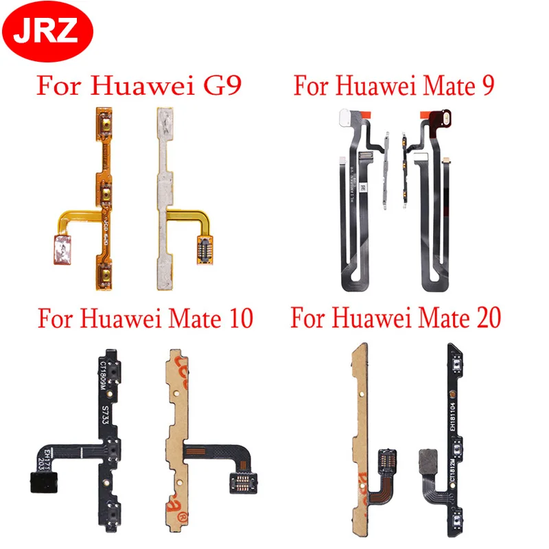 JRZ для Huawei Mate 9 10 20 Боковая кнопка питания + увеличения/уменьшения громкости FPC