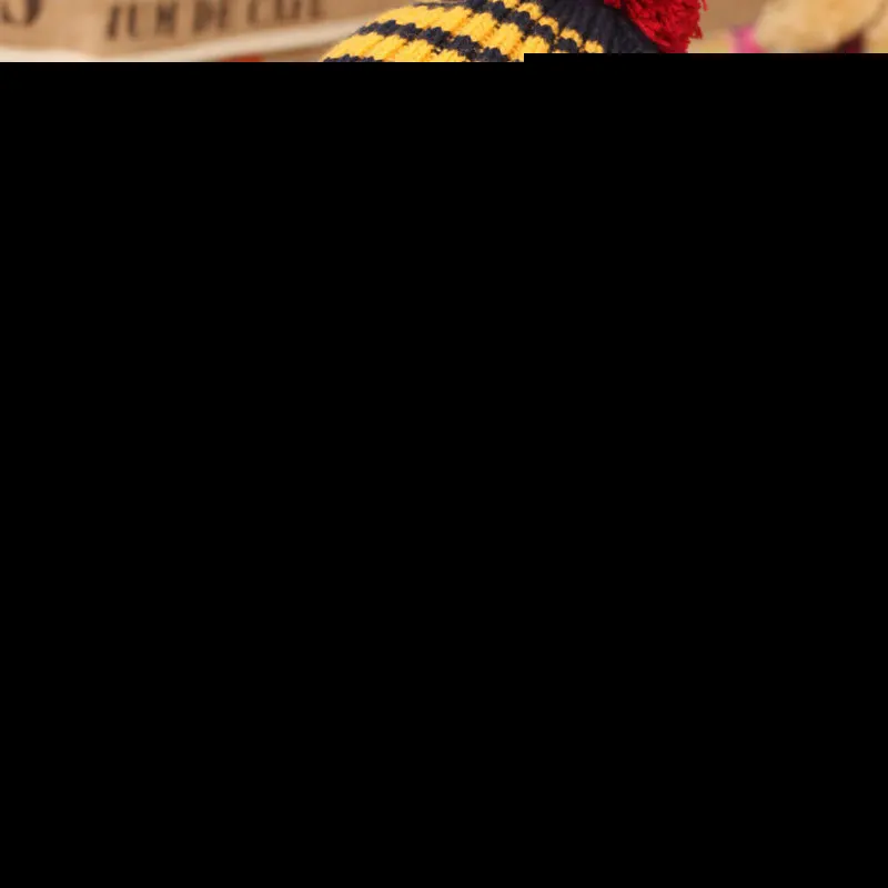 2016 Мода Новые Зима 5-Star Дети Skullies & Beanies Шарф Hat набор Детские Мальчики Девочки Трикотажные детские Шапки и Шапки Бесплатная доставка