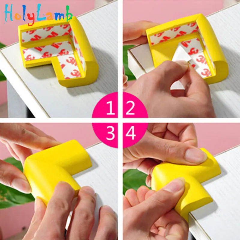 8Pcs/Lot Thicken Soft Safety Baby Corner Edge Guards Table Children Protection Corner Desk Children Safety Child Protection