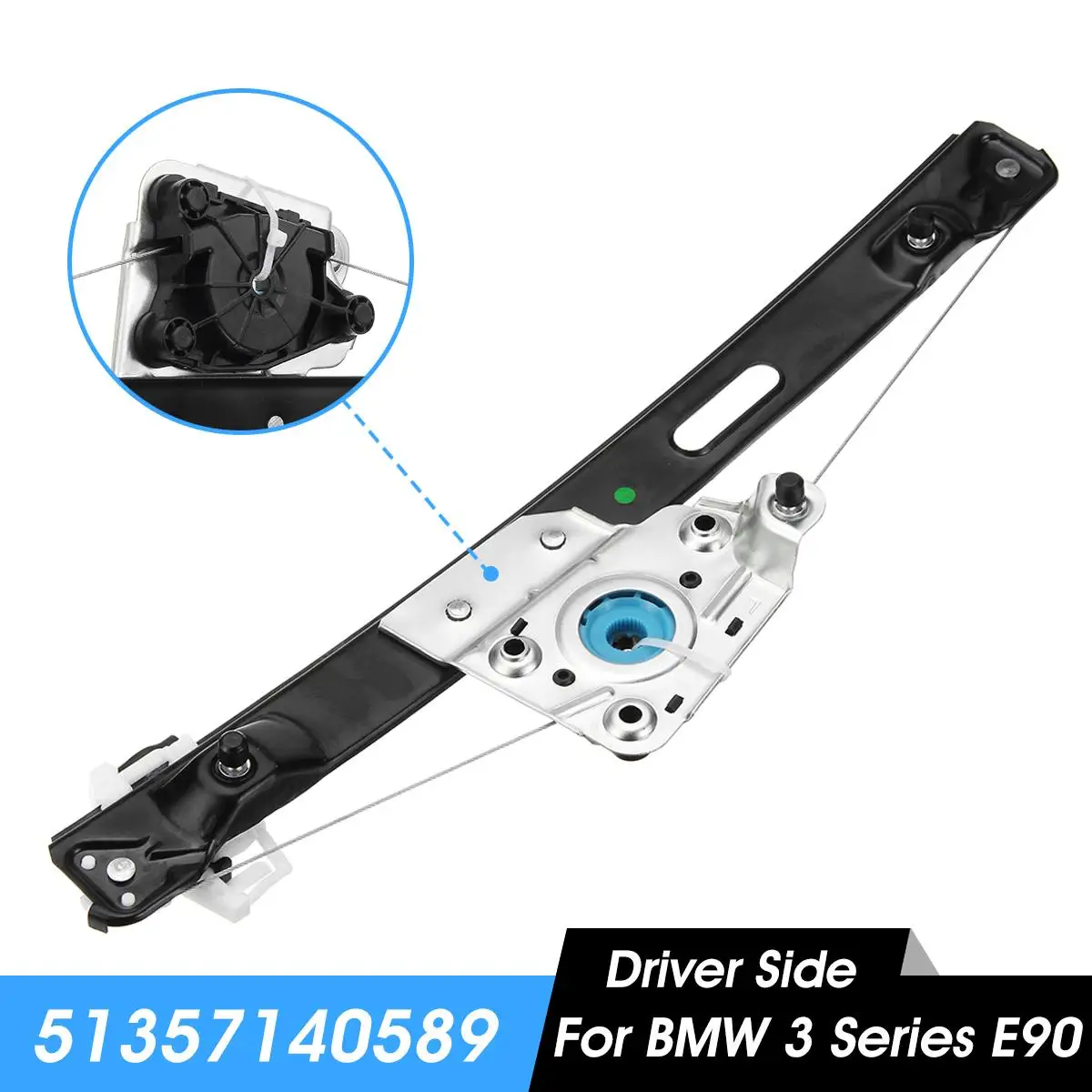 Регулятор окна для BMW 3 Series E90 E91 323i 325i 325xi 328i xDrive 330xi Sedan 51357140589|Стеклоподъемник и