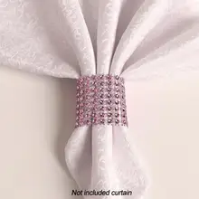 1 шт. декоративные зажимы для штор с пряжкой, ремешок для окна, стразы, подтяжки, салфетка, Пряжка для штор, Декор для дома, спальни, 50*4 см