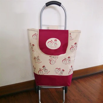

Portable Shopping Cart Small Pull Cart Convenient And Labor-saving Old Lady Shopping Cart