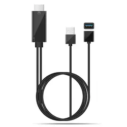 Слизняк провод Tv Stick программный ключ hdmi Video зарядный кабель для монитора 1080 P ключ Поддержка Iphone 5S/6/6 S/7/плюс Экран большой Tv1 мне