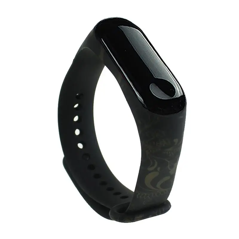 Стильный мягкий силиконовый сменный ремешок на запястье для Millet Mi Band 3 со сменным