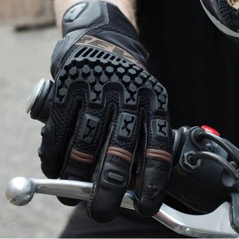 NEW REVIT sand 3 breathable Winter Glove Motorcycle Cycling Riding Racing Leather Gloves Motocross Touch screen guantes