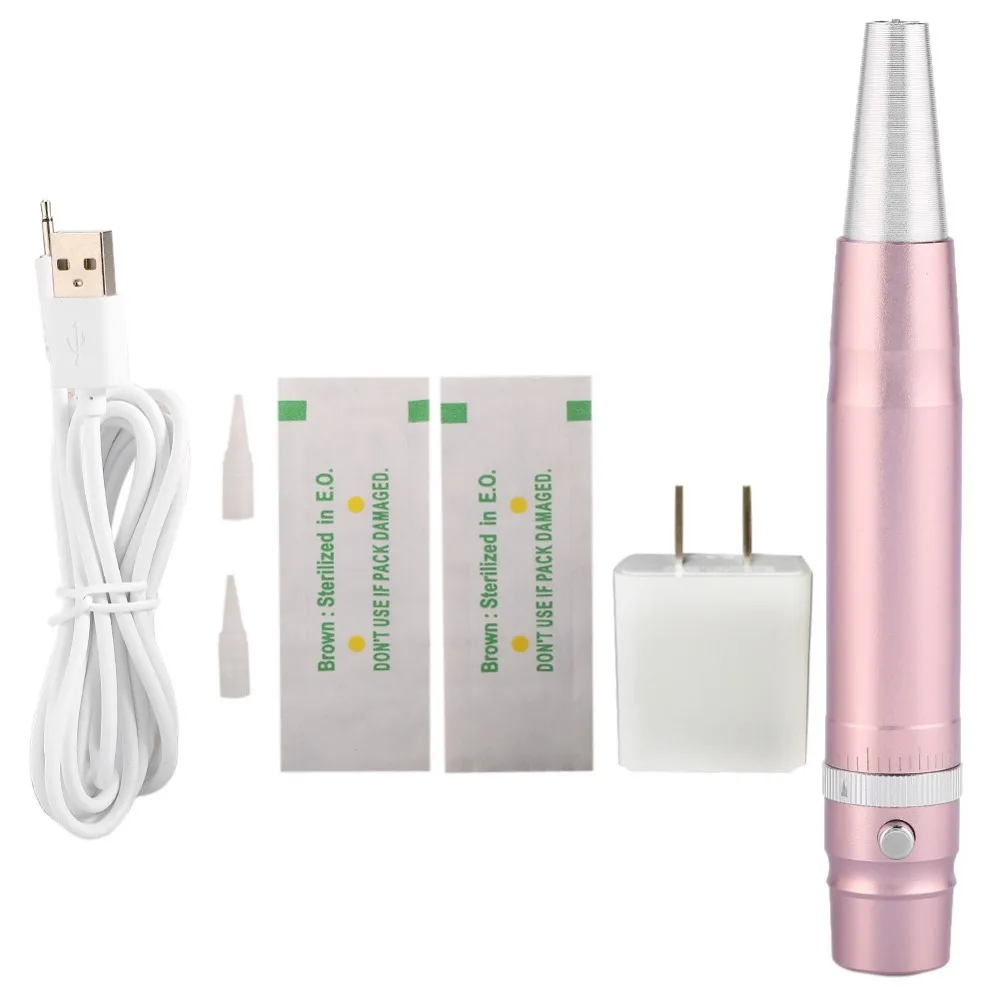

Permanent Makeup Tattoo Pen Automatic Tattoo Machine Microblading Needle Low Noise Eyebrow Lip Pen Tattoo Supplies