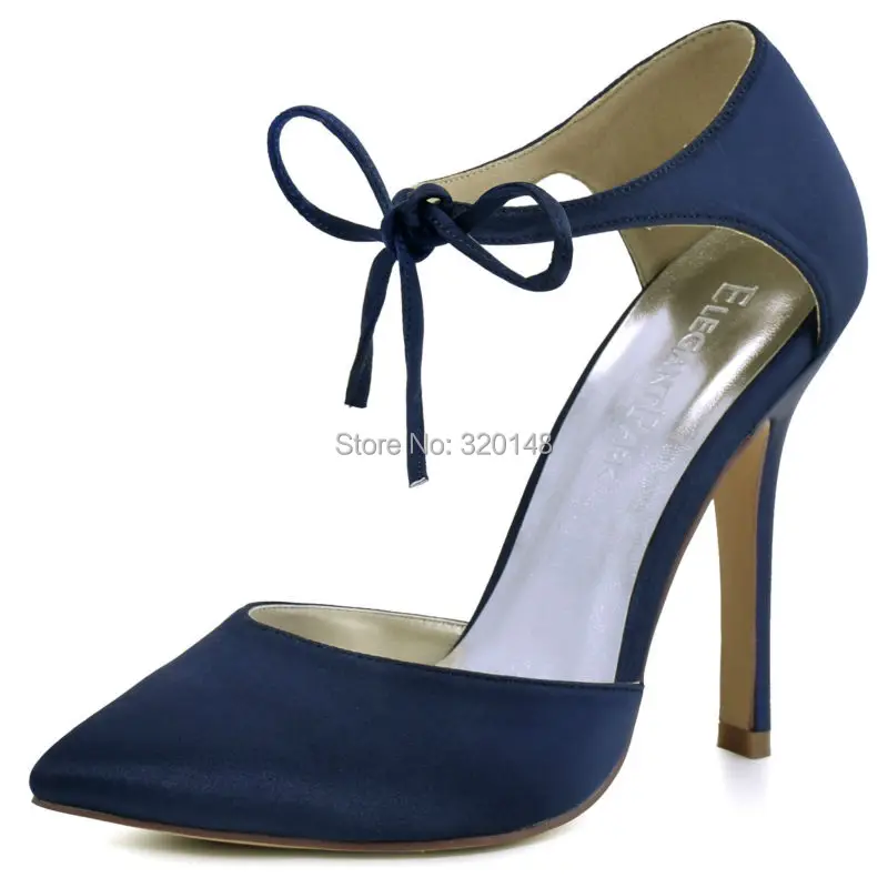 navy blue ankle strap sandals