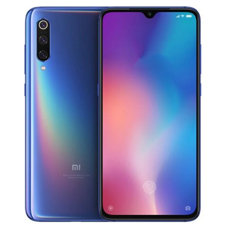 Xiaomi mi 9 mi 9 6GB 64GB мобильный телефон 48MP Тройная камера mi UI 10 Face ID Snapdragon 855 Восьмиядерный FHD + AMOLED экран смартфон