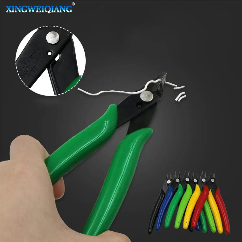 

LanLan 5''/125mm Electrician Pliers Diagonal Pliers for Cutting Electronic Component Multipurpose DIY Pliers Hand Tools 133mm