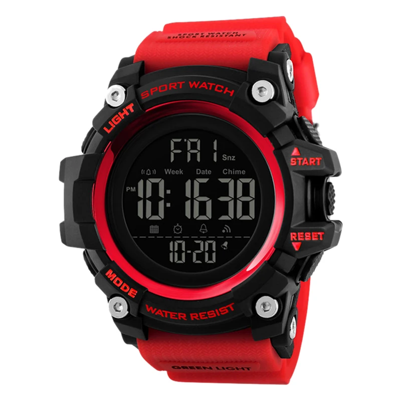 #cheap Skmei Men #039;S Watch Countdown Stopwatch Sports Watch Fashion Outdoor Sports Watch 50M Waterproof Digital Watch Led Electronic Wa